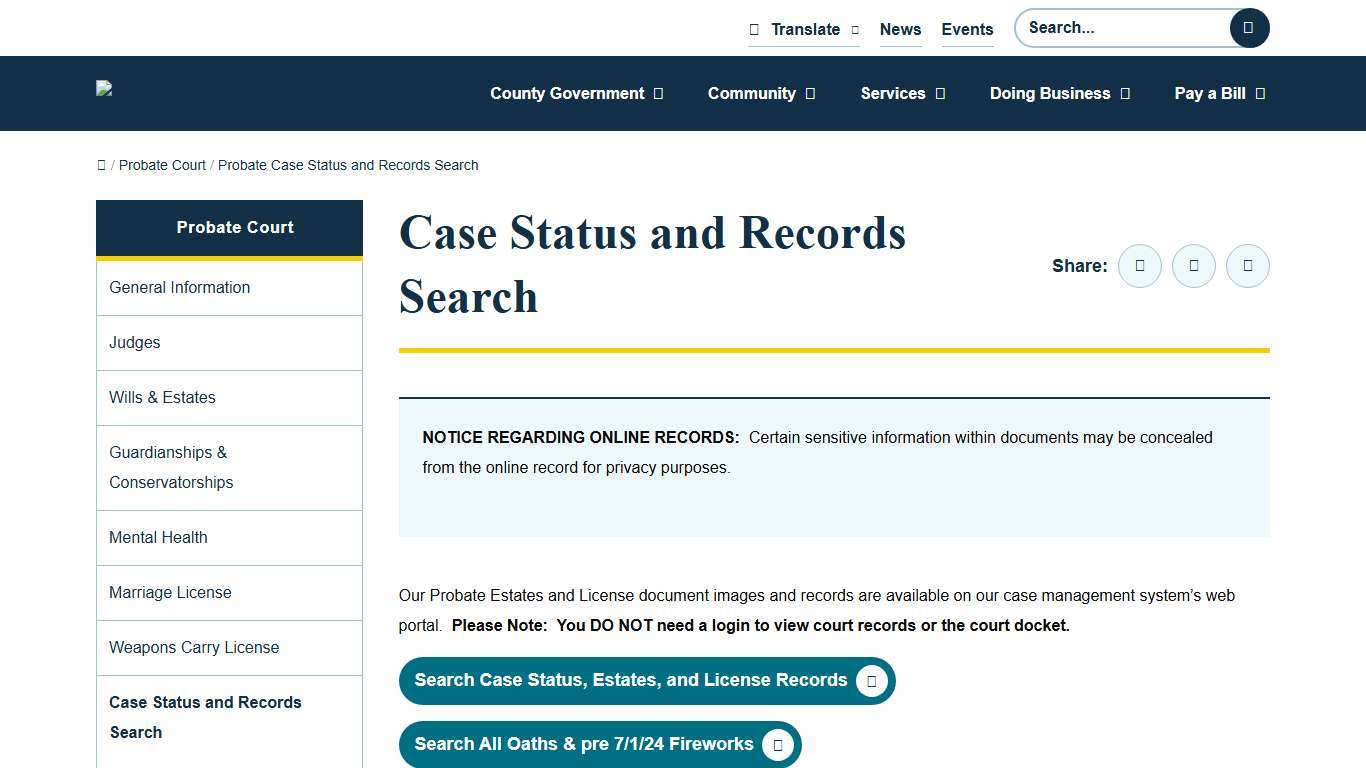 Case Status and Records Search Cobb County Georgia